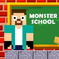 Herobrine Vs Monster School Games Unblocked