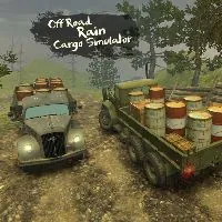 Off Road Rain Cargo Simulator Games Unblocked