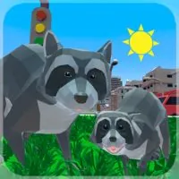 Raccoon Adventure City Simulator 3D Games Unblocked