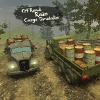 Off Road Rain Cargo Simulator Games Unblocked