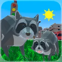 Raccoon Adventure City Simulator 3D Games Unblocked