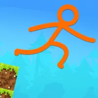 Stickman Parkour Skyland Games Unblocked